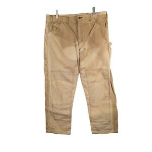 Key Carpenter Pants Mens 38 Skateboard Heavy Utility Pockets Grunge Work Canvas